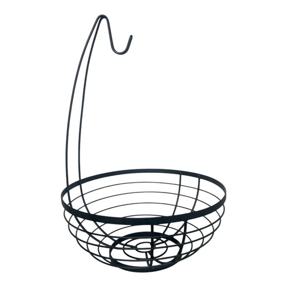 iDesign Banana Hanger Fruit Basket (Matte Black) Kitchen - Picture 2 of 5